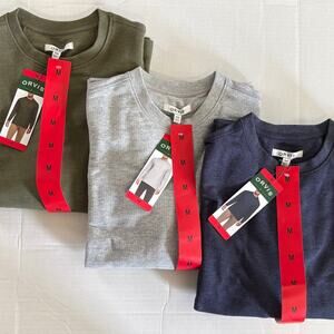 3 Orvis Men’s Long Sleeve Crew